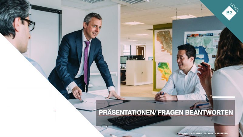 Präsentationen/Fragen beantworten