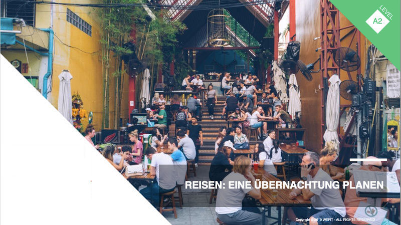 Reisen - die Übernachtung planen