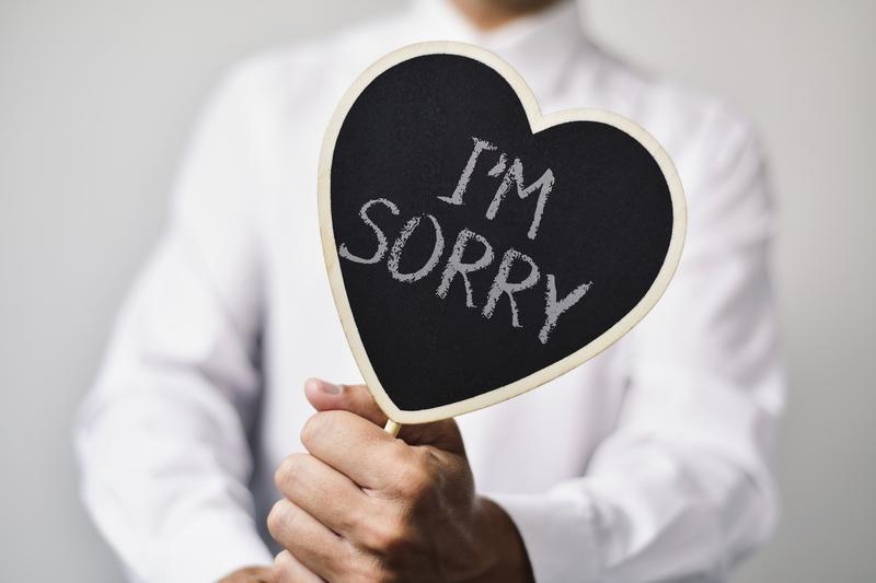 Apologies/Excuses/Promises