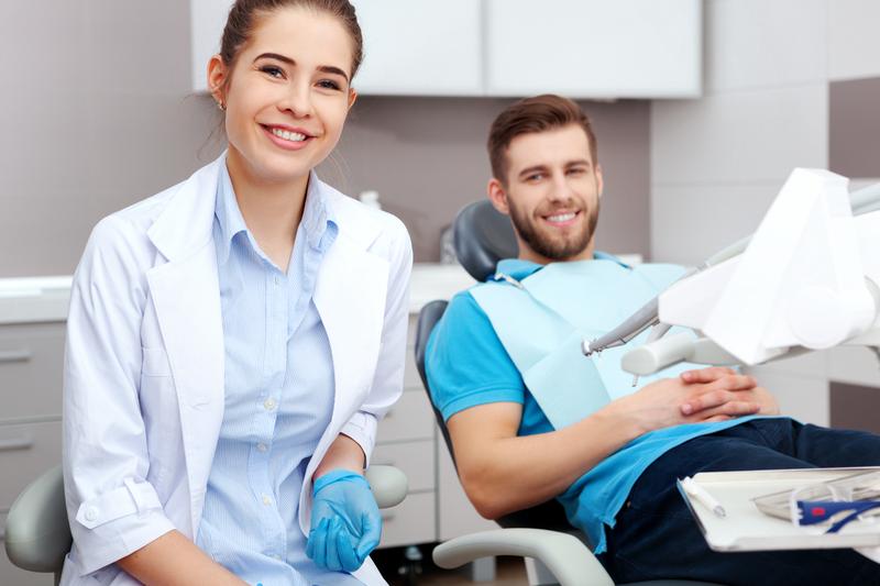 At the dentist