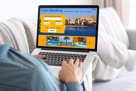 Booking a holiday