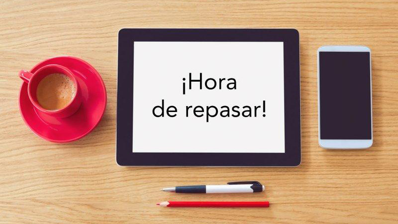 Repaso de la unidad 1 