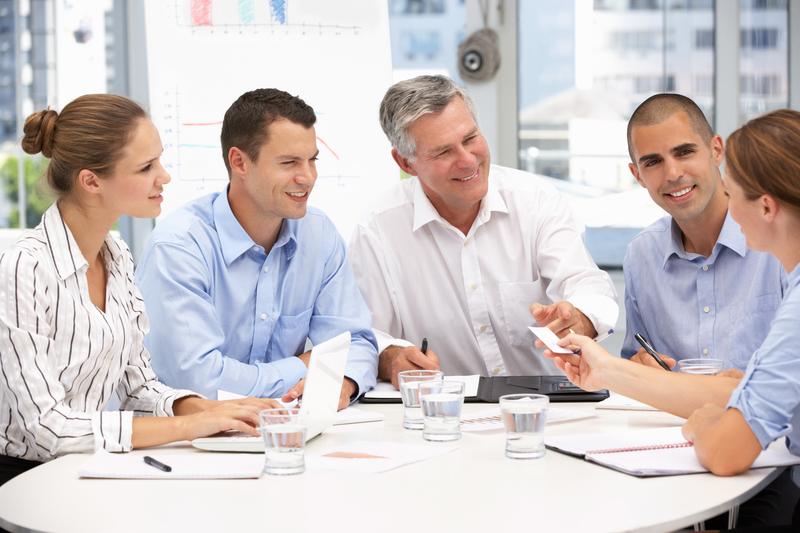 Describing people at work