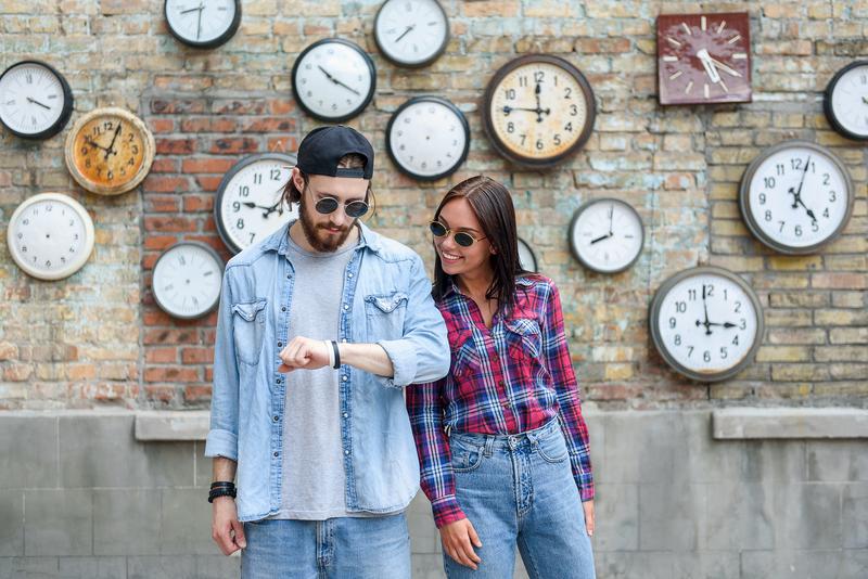 Telling the time