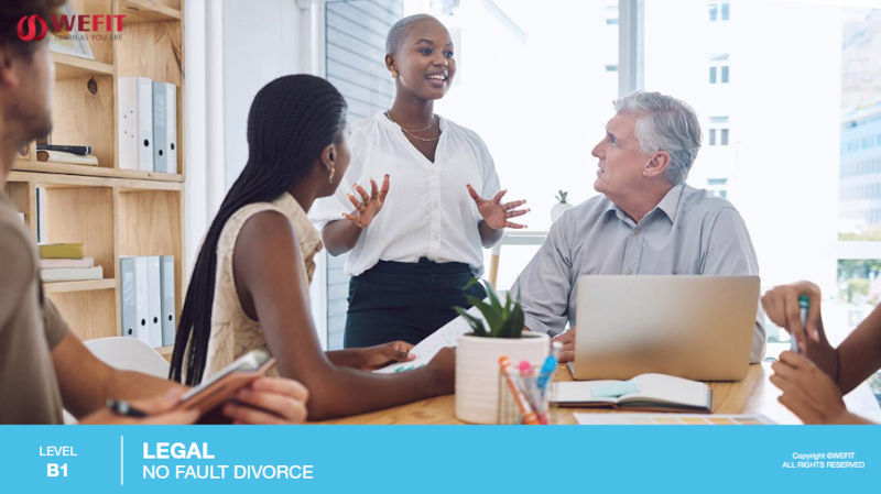 No Fault Divorce