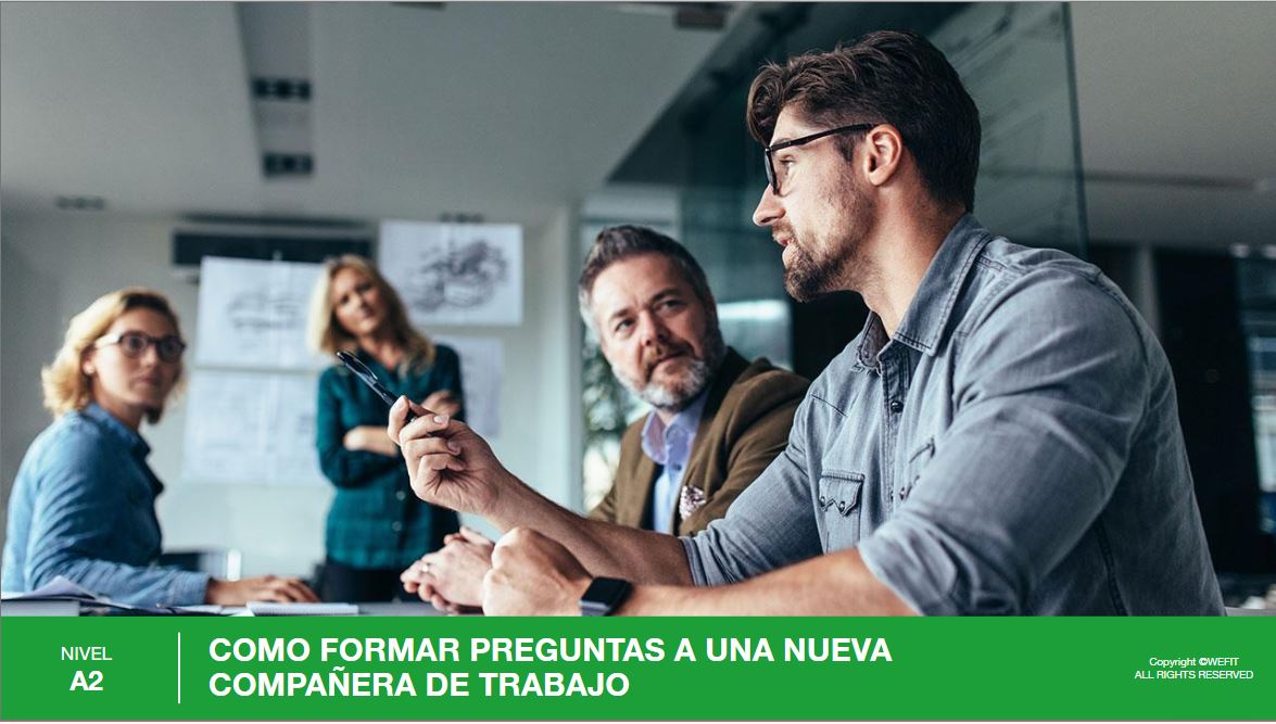 Cómo hacerle preguntas a una nueva compañera de trabajo