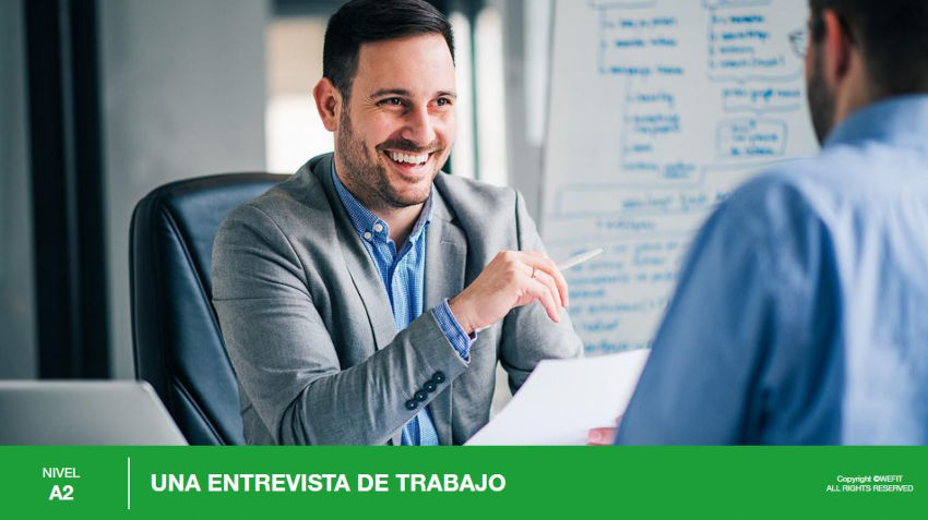 Una entrevista de trabajo